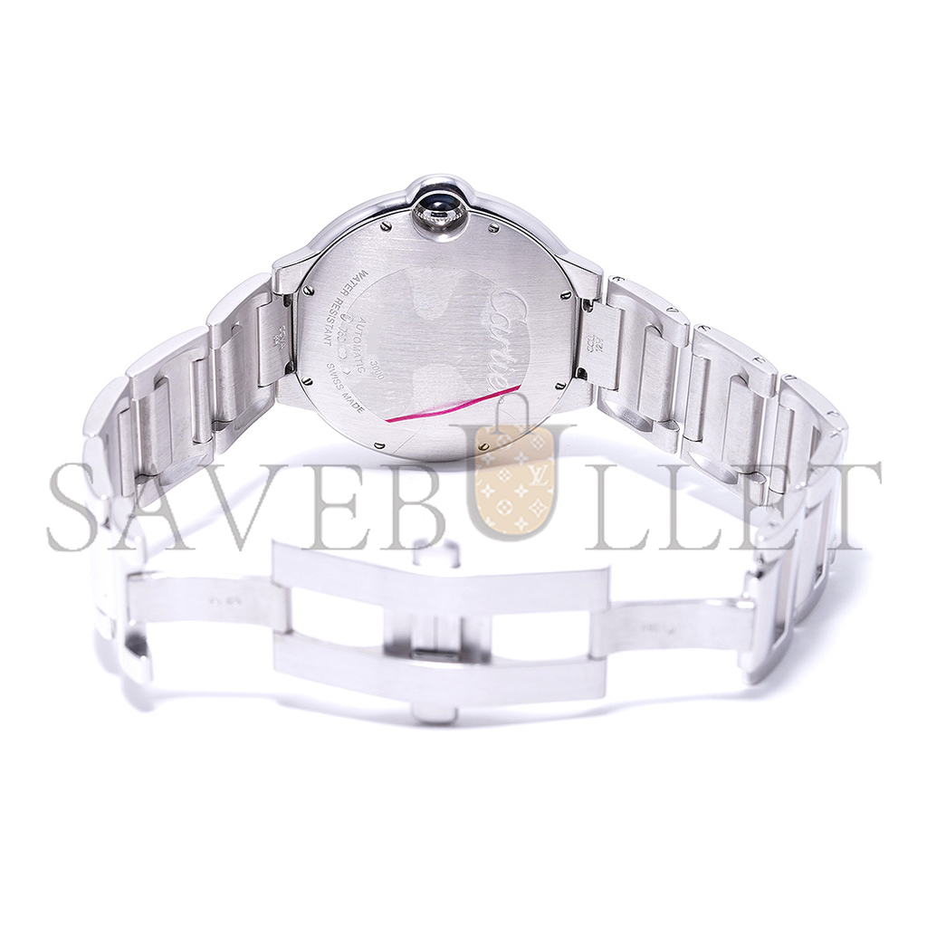 Ca*t*er ballon bleu de 42mm silver men